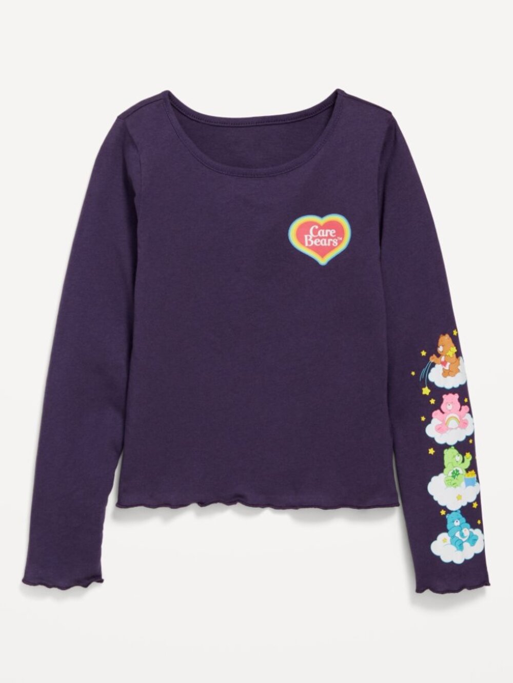 14/16* Old Navy Care Bears Lettuce Edge Long-Sleeve T-Shirt